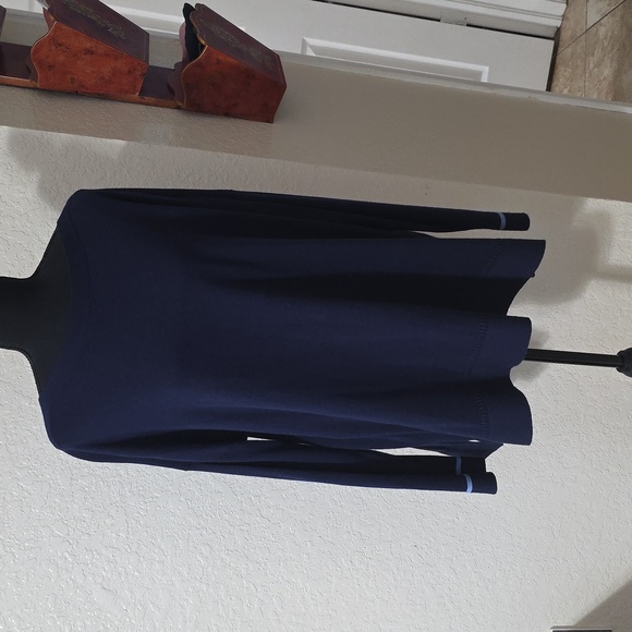 Jones New York Sweaters - Elegant Navy Blue Crew Neck Sweater